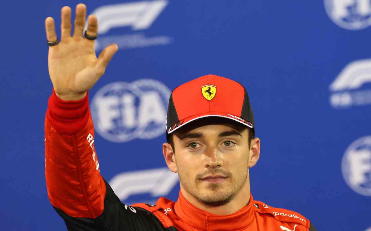 Ferrari, Charles Leclerc (foto Ansa)