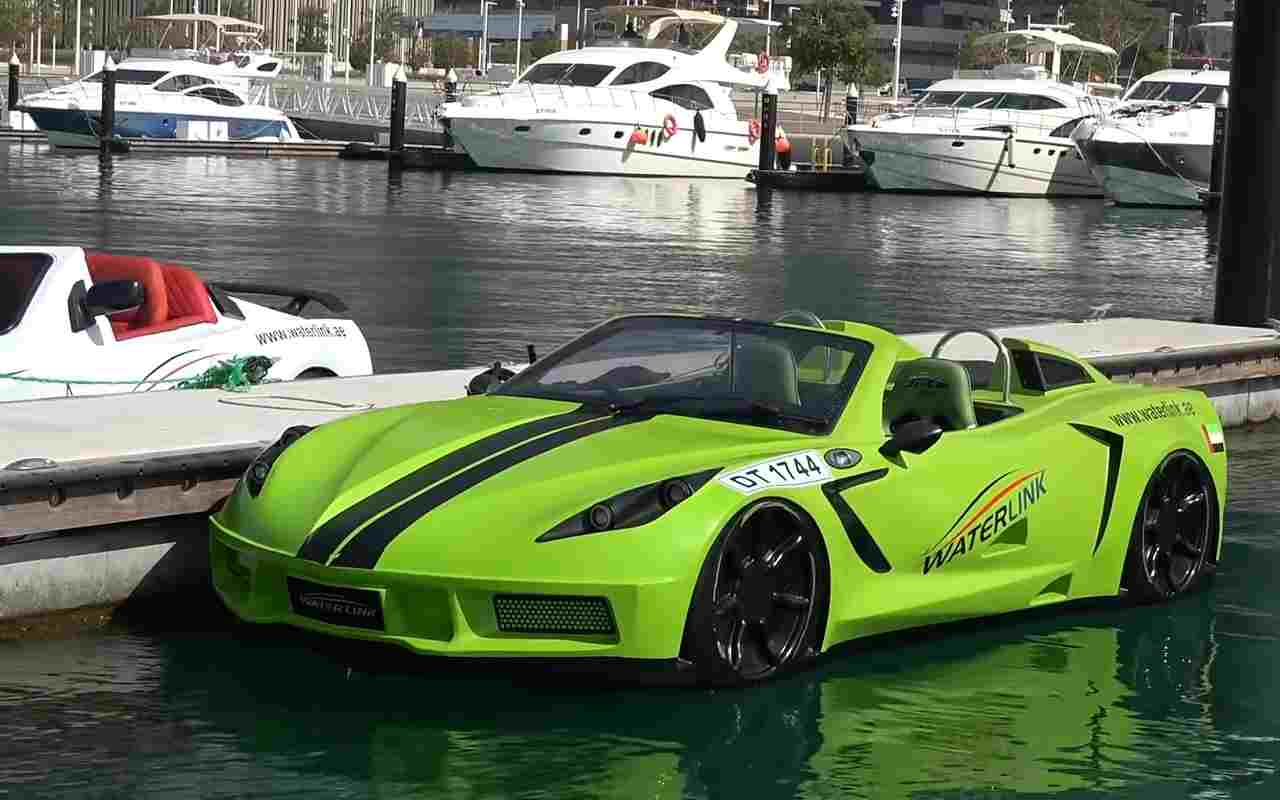 La speciale Chevrolet Corvette (foto tratta dal video Youtube)