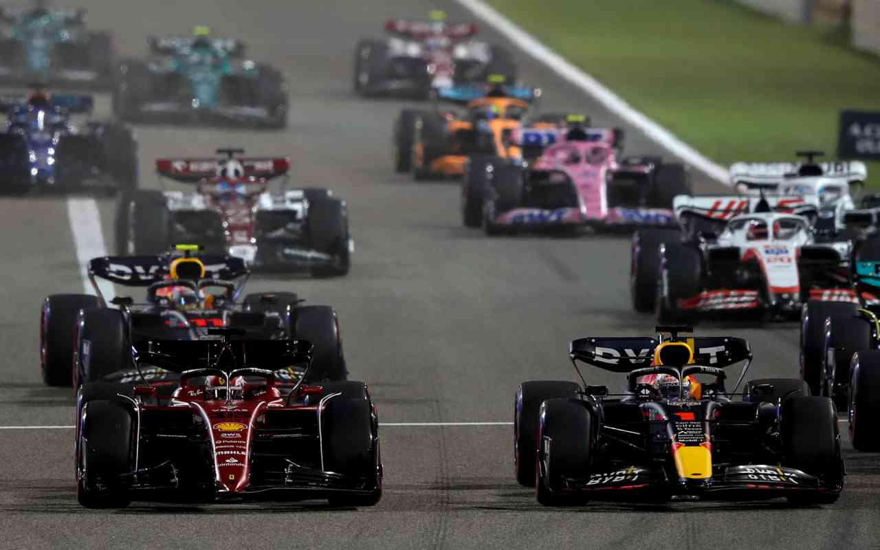 F1, Leclerc e Verstappen (ANSA)