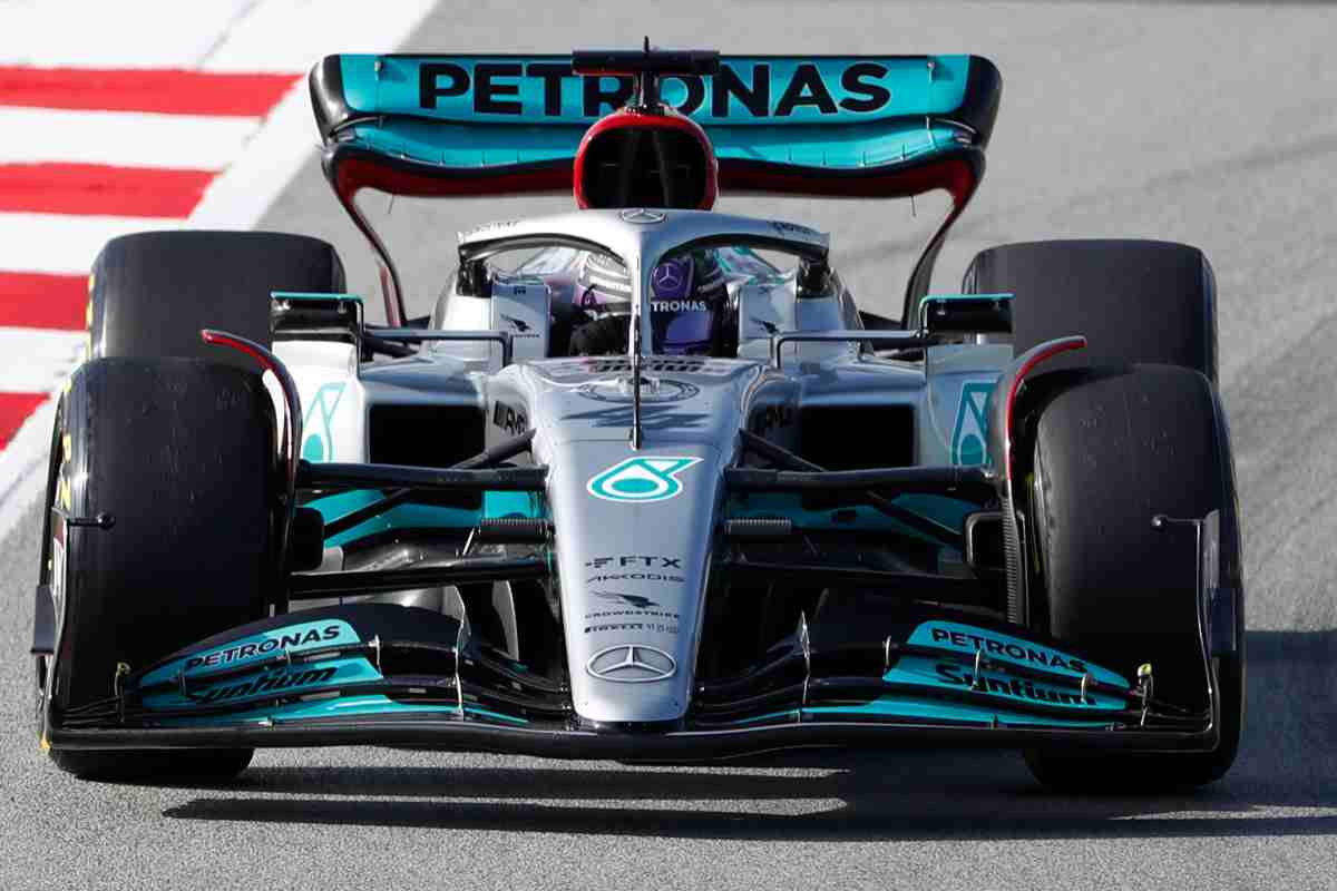 F1 Mercedes W13 (LaPresse)