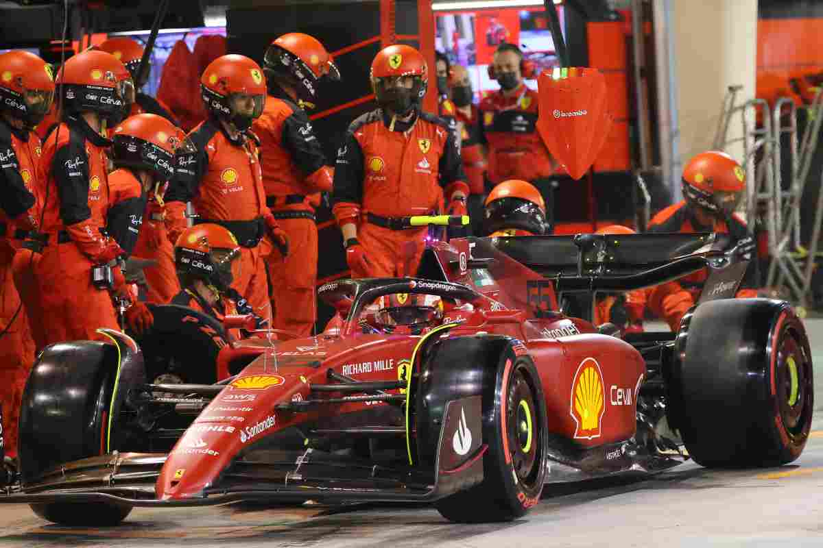 Ferrari Pit Stop (LaPresse)
