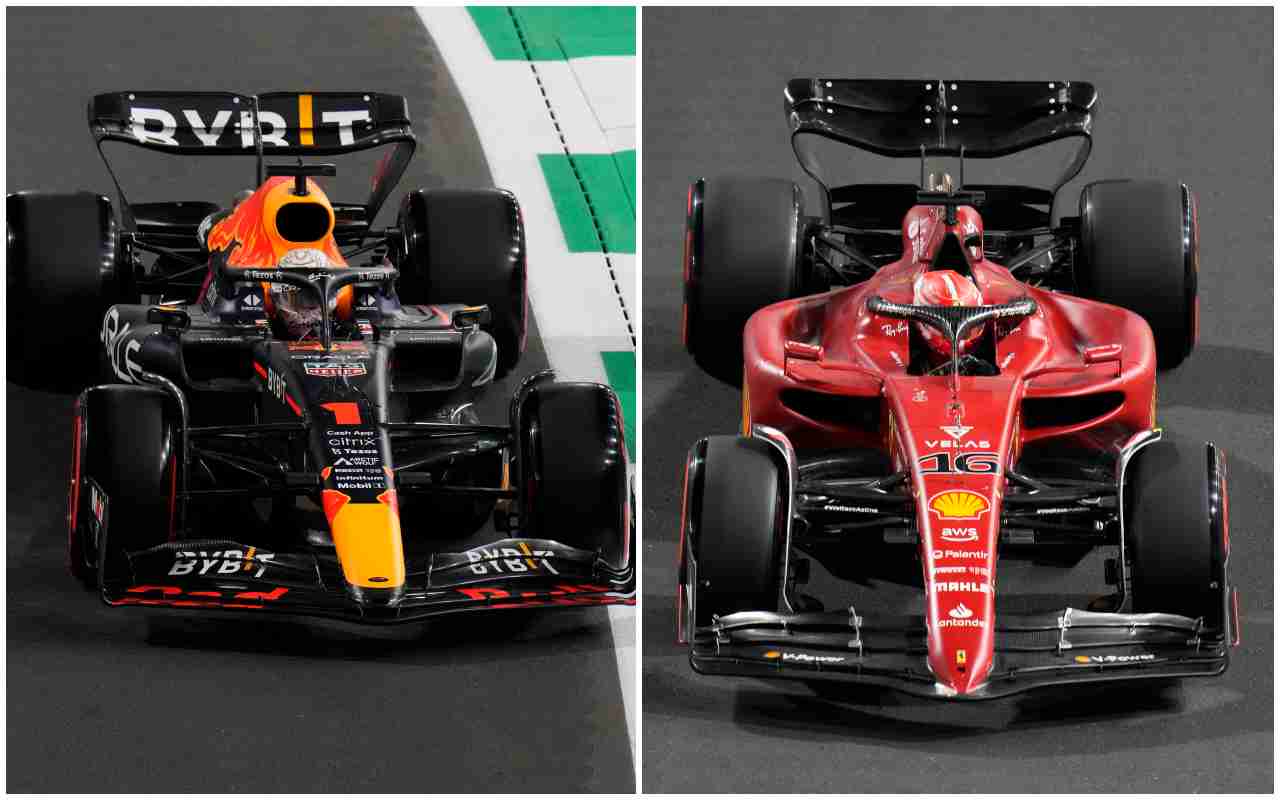 Ferrari e Red Bull (LaPresse)