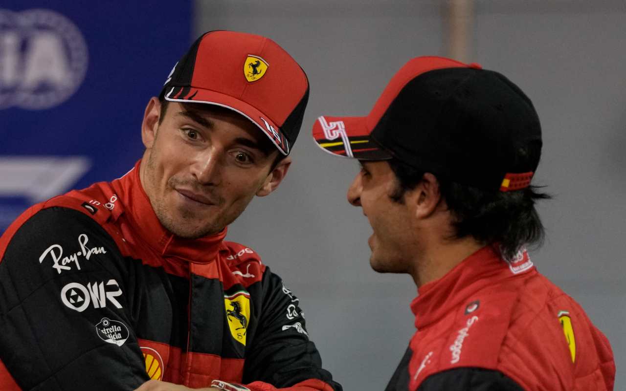 F1 Ferrari, Leclerc e Sainz (LaPresse)