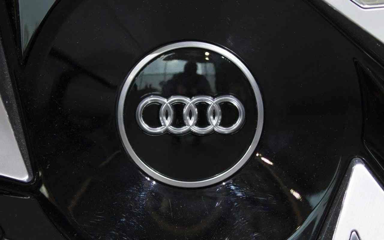Il logo Audi (foto Ansa)