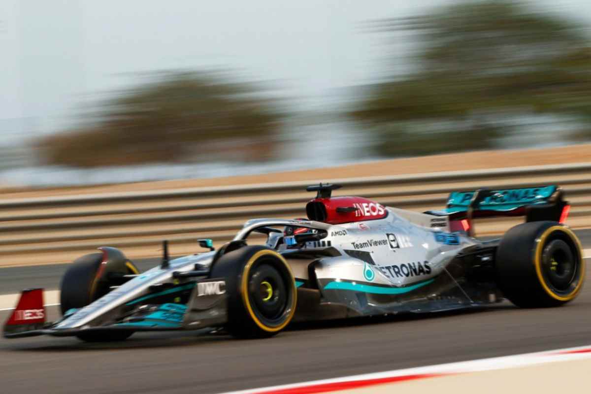 Mercedes F1 W13 (Twitter)