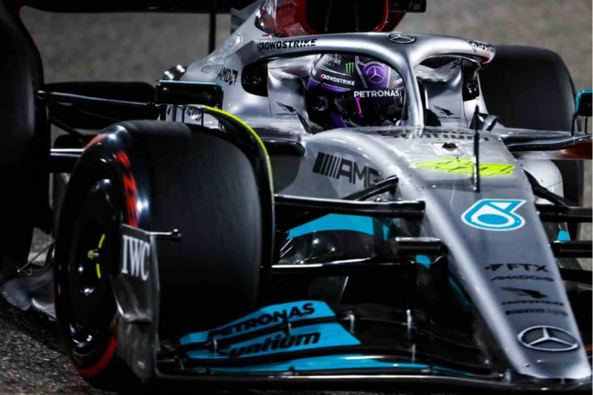 Mercedes F1 W13 (Twitter)