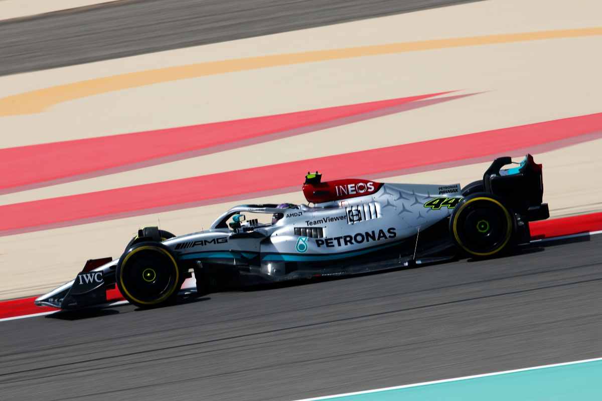Mercedes F1 W13 (Twitter)