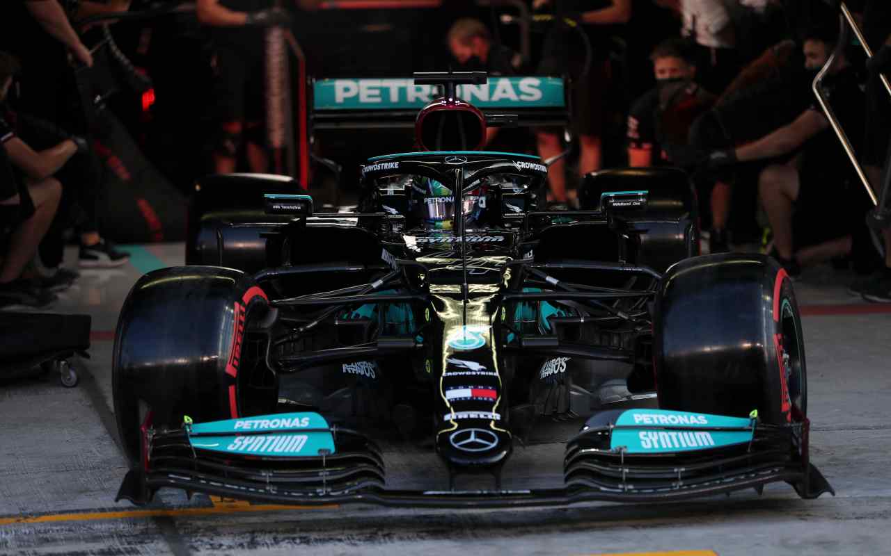 Mercedes, Hamilton (LaPresse)