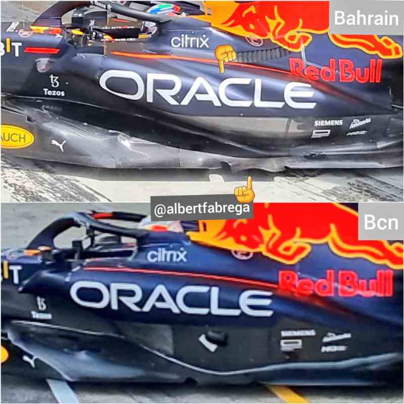 Red Bull RB18 Sidepod (Twitter)