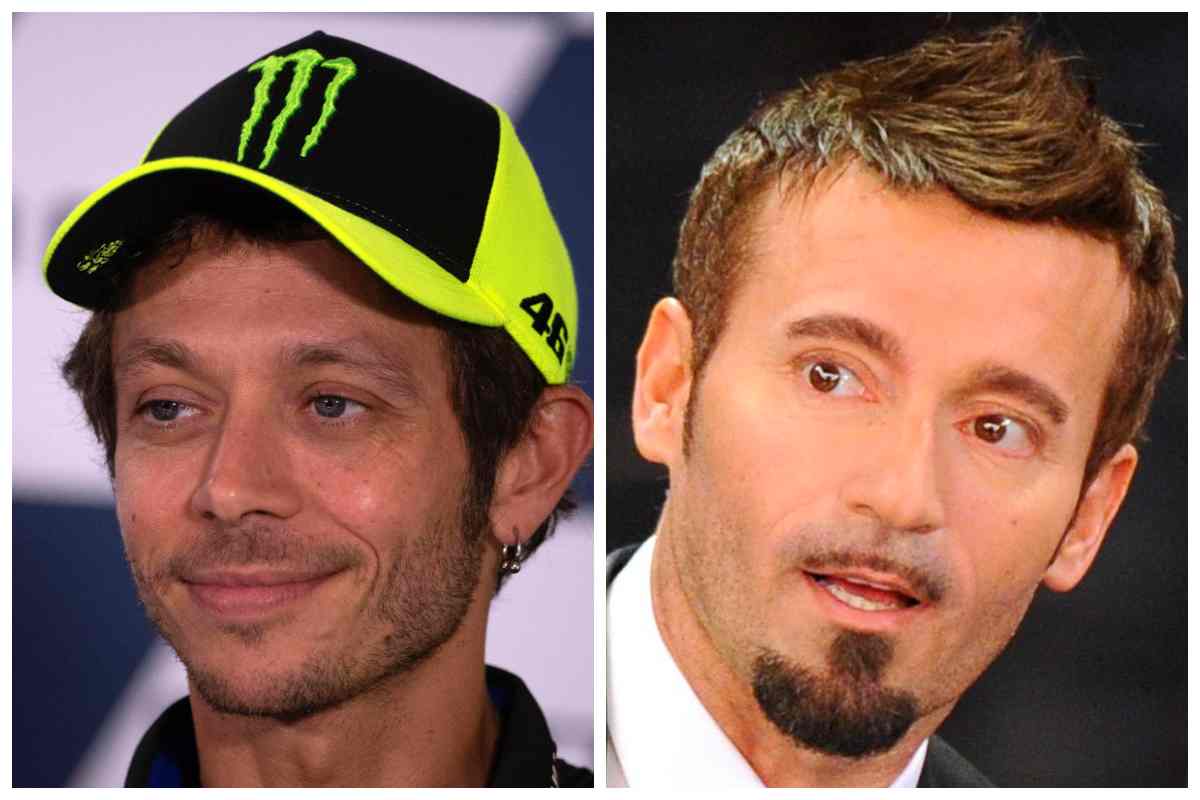 Valentino Rossi Max Biaggi (Ansa Foto)