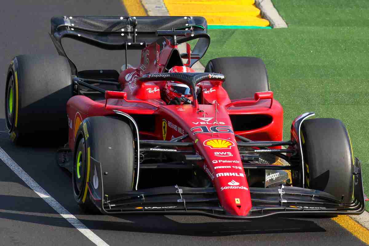 Charles Leclerc Ferrari F1-75 (LaPresse)
