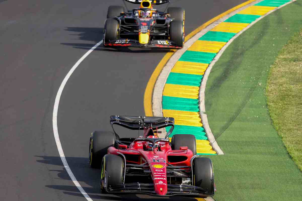 F1 Ferrari e Red Bull (LaPresse)