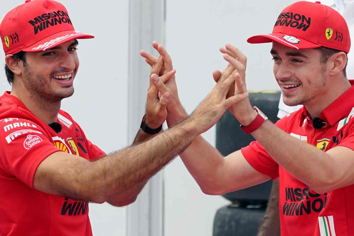 Ferrari Charles Leclerc Carlos Sainz (LaPresse)