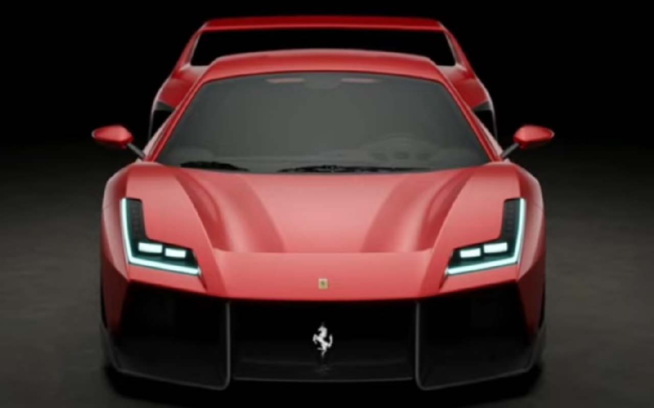 Il progetto della nuova Ferrari F50 (foto NewCarDesign)