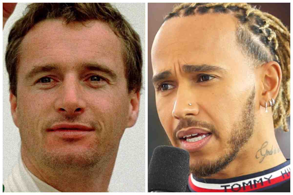 Lewis Hamilton Eddie Irvine (Ansa Foto)