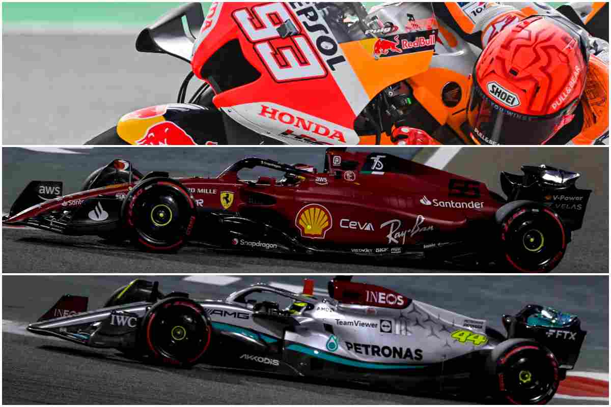 Mercedes - Ferrari - Marquez (Ansa Foto)