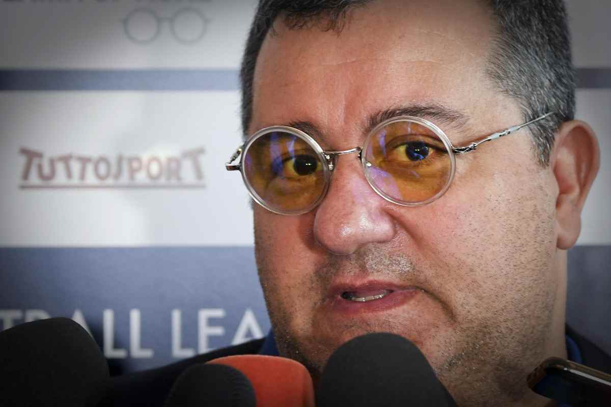 Mino Raiola (ANSA)