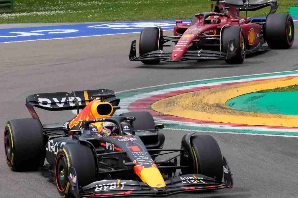 Red Bull e Ferrari (LaPresse)