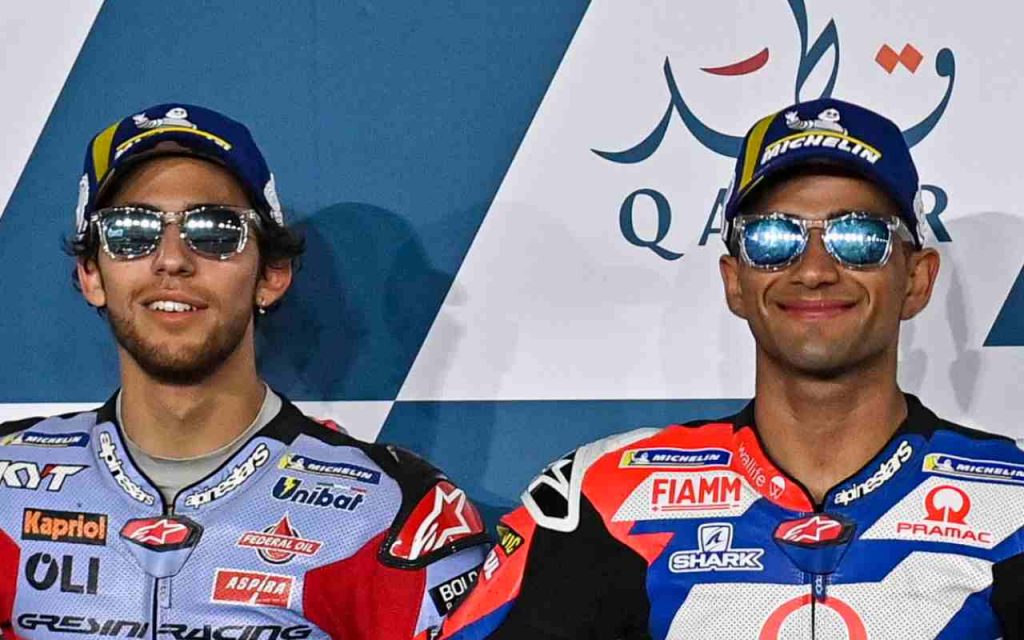 Enea Bastianini e Jorge Martin (Ansa Foto)