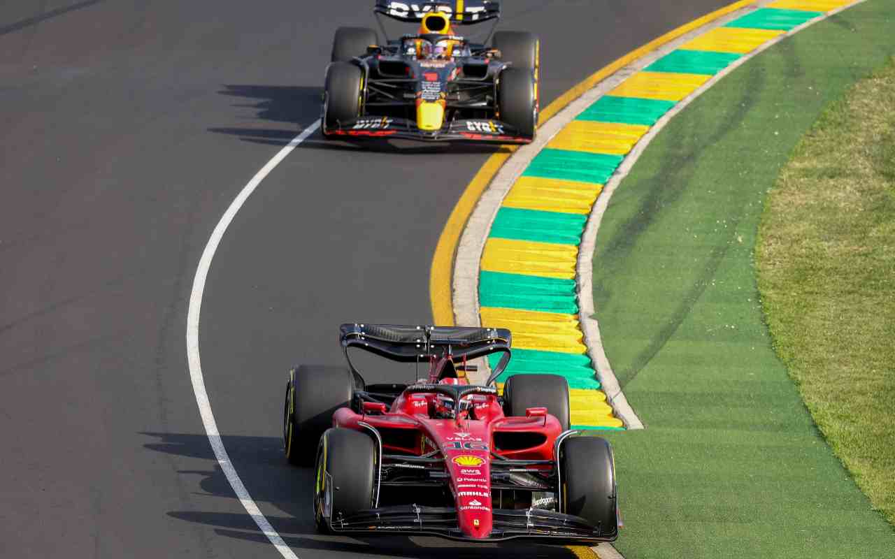 F1 Ferrari e Red Bull (ANSA)