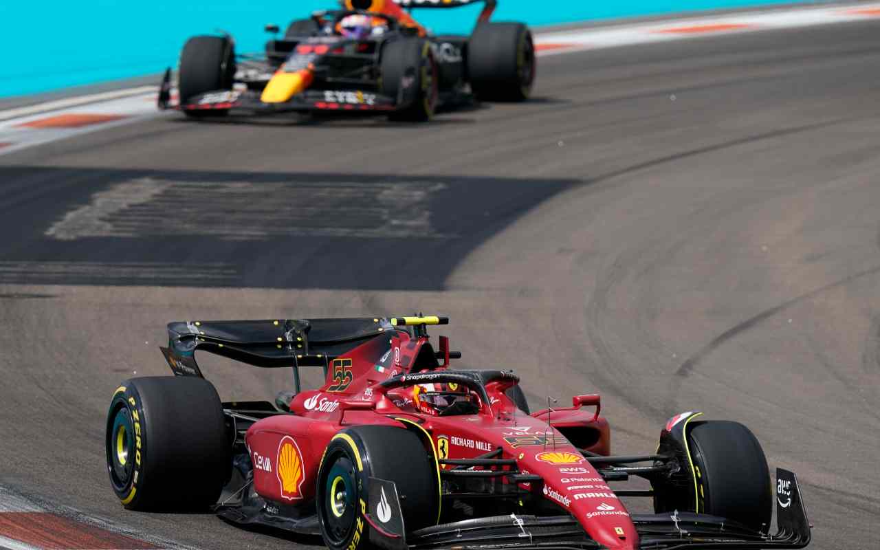 F1 Ferrari e Red Bull (LaPresse)