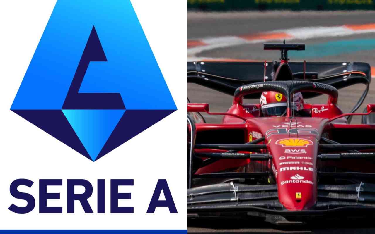 F1 Ferrari e Serie A Logo