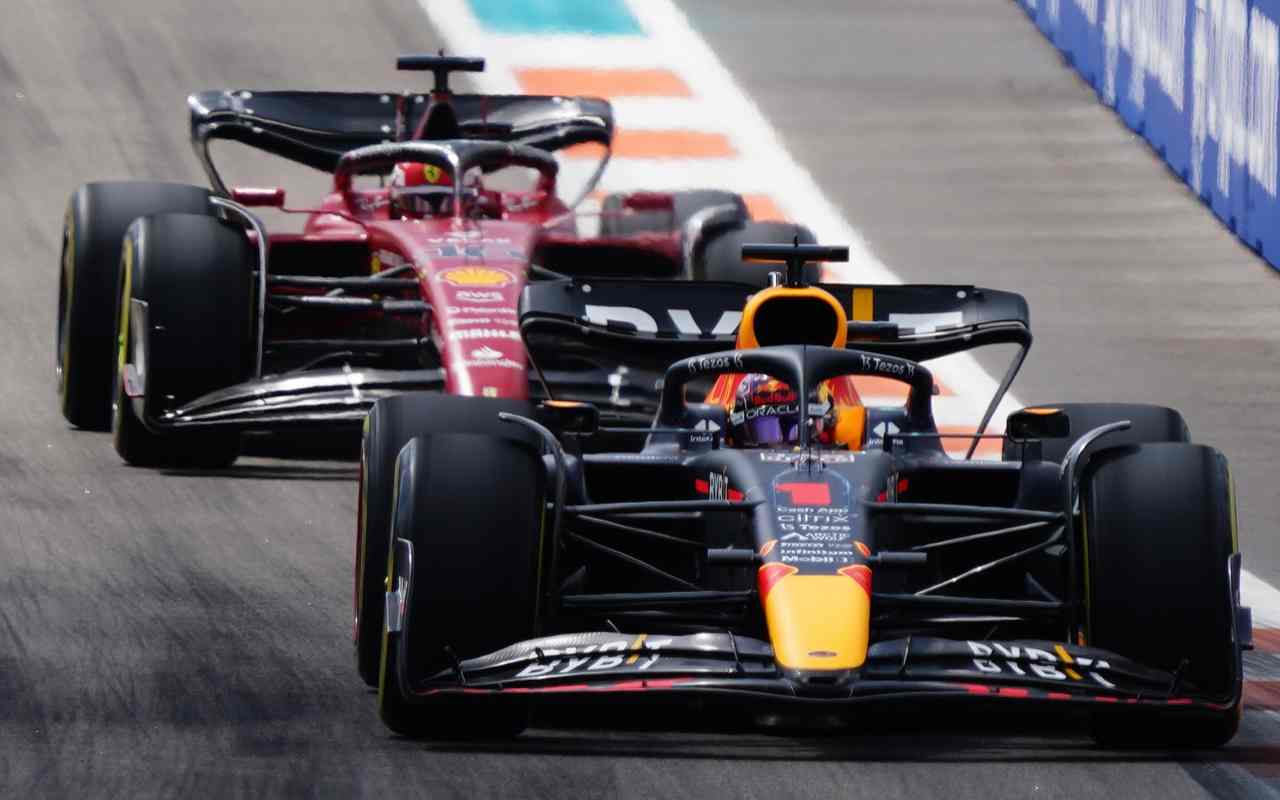 F1 Red Bull e Ferrari (ANSA)