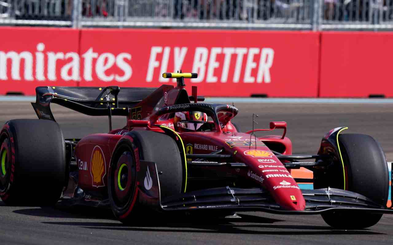 Ferrari F1-75 Carlos Sainz (LaPresse)