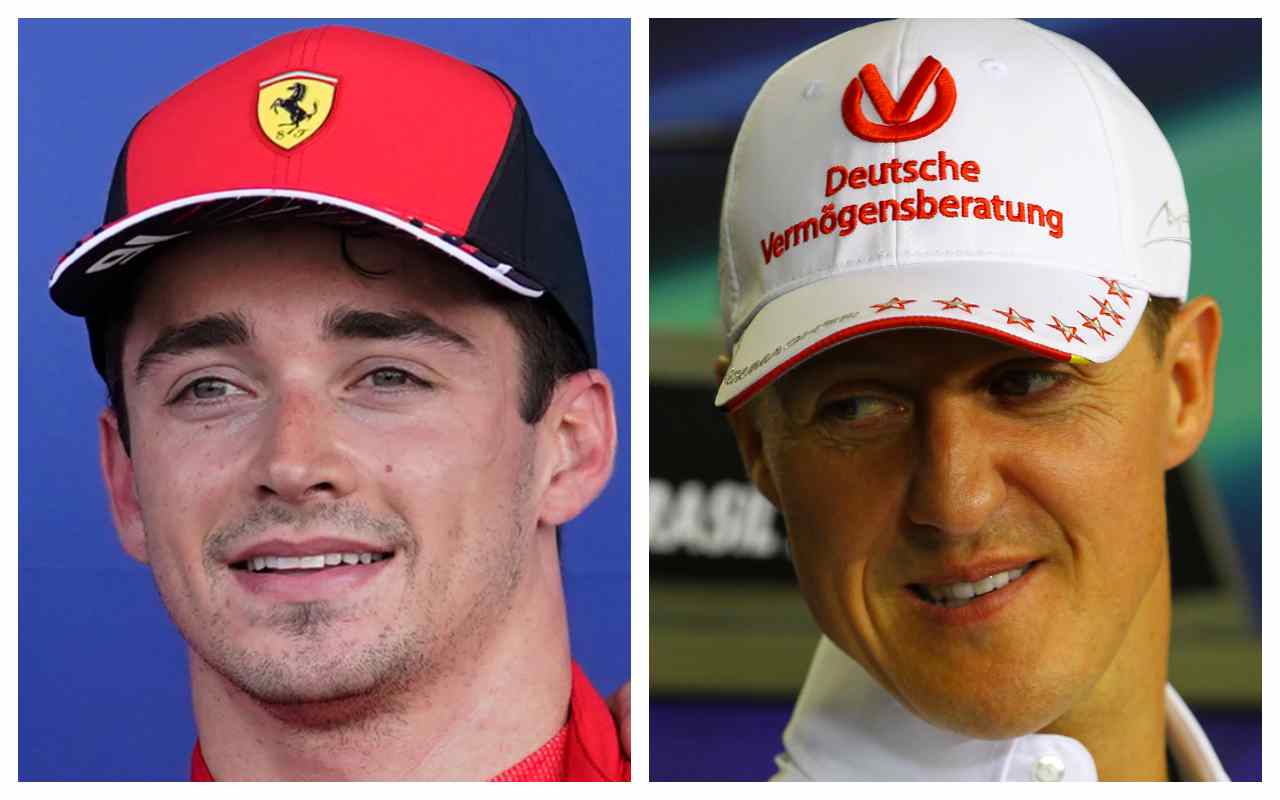 Leclerc - Schumacher (LaPresse)