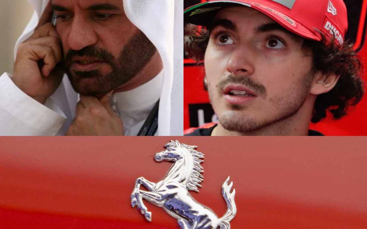 Mohammed Ben Sulayem, Pecco Bagnaia e Ferrari