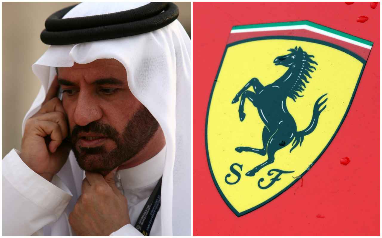 Mohammed Ben Sulayem e Ferrari (LaPresse)