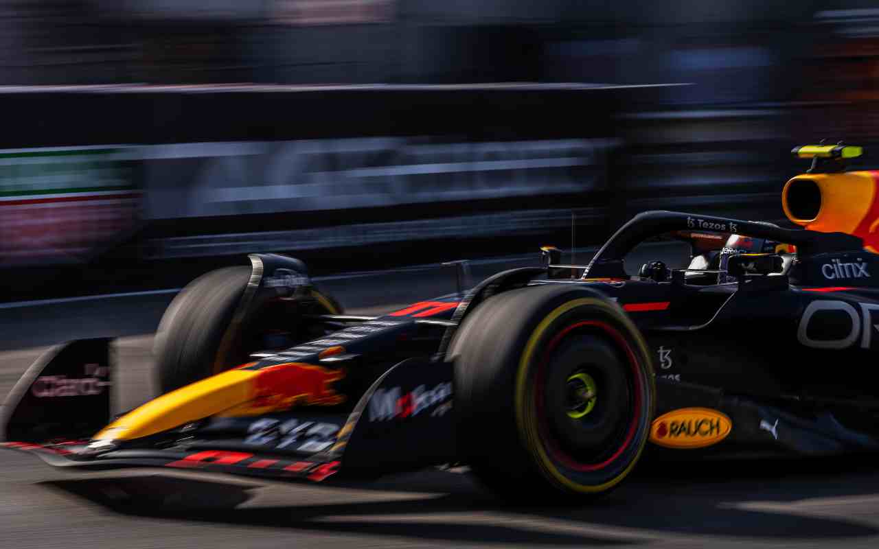 Sergio Perez, Red Bull , F1 Montecarlo (Ansa Foto)