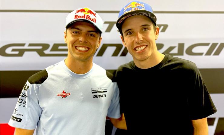 Fabio Di Giannantonio e Alex Marquez (Foto Gresini Racing)
