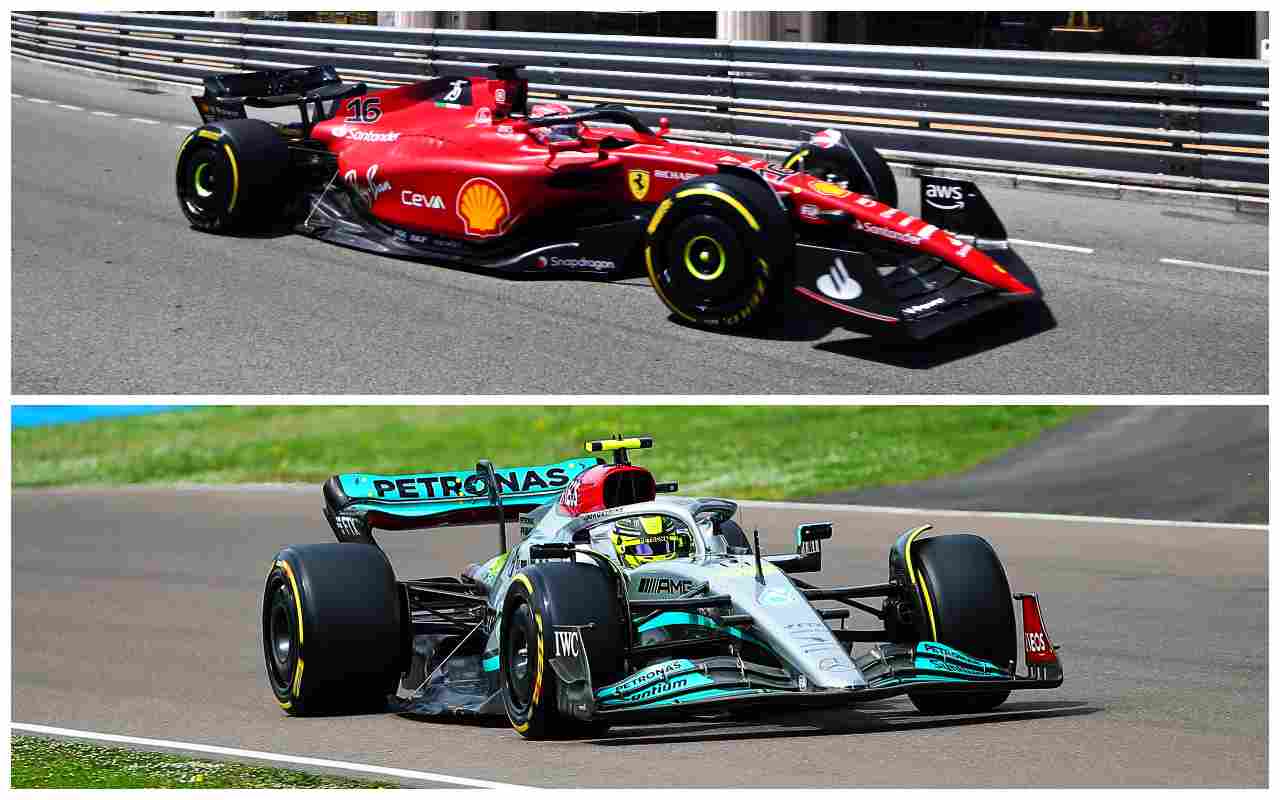 F1 Ferrari Mercedes (Ansa Foto)