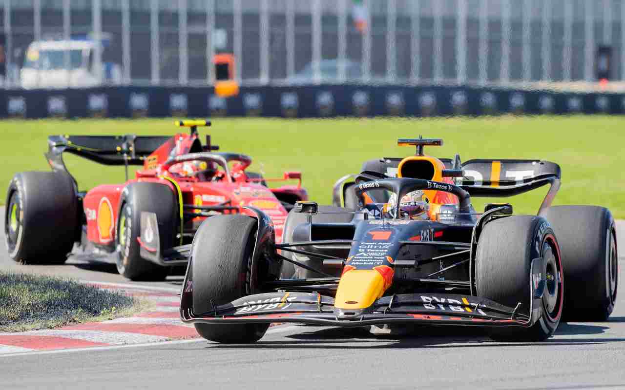 F1 Max Verstappen e Carlos Sainz (LaPresse)