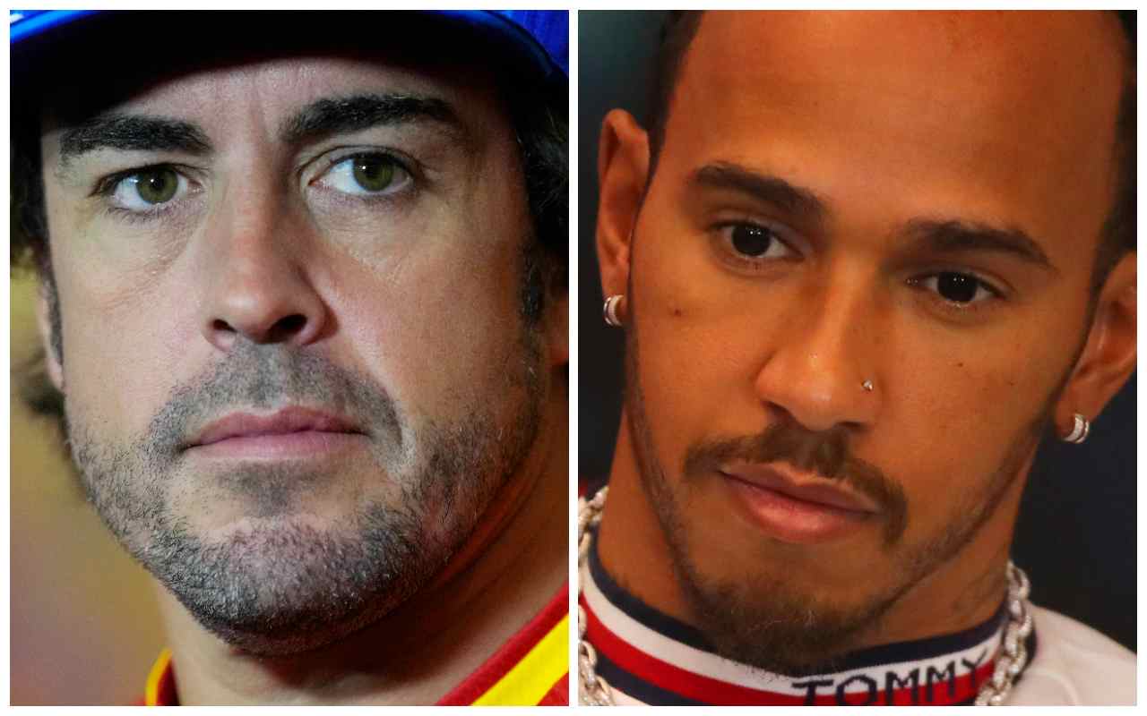 Fernando Alonso Lewis Hamilton (LaPresse)