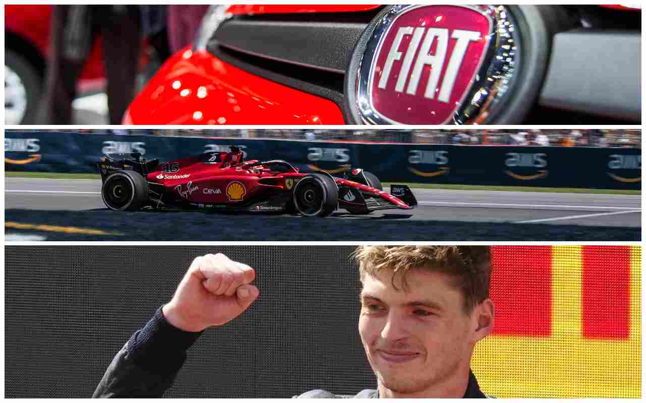 Fiat Ferrari Verstappen (Ansa Foto)