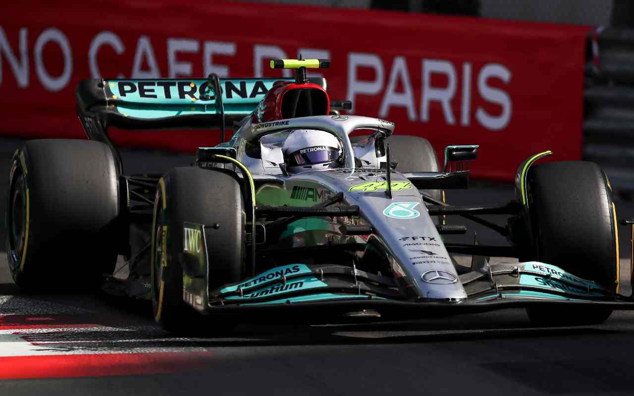 Lewis Hamilton Mercedes (LaPresse)