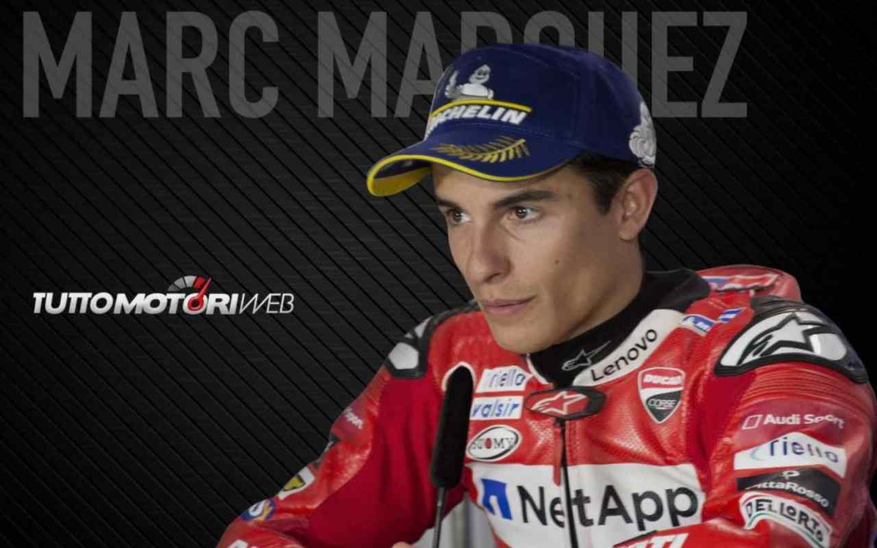 Marc Marquez in Ducati