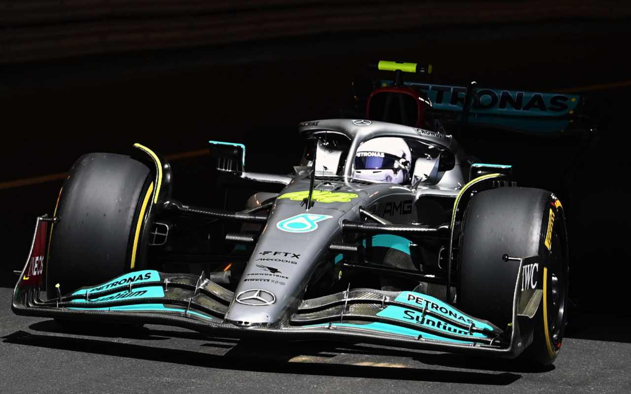 Lewis Hamilton a Montecarlo (ANSA)