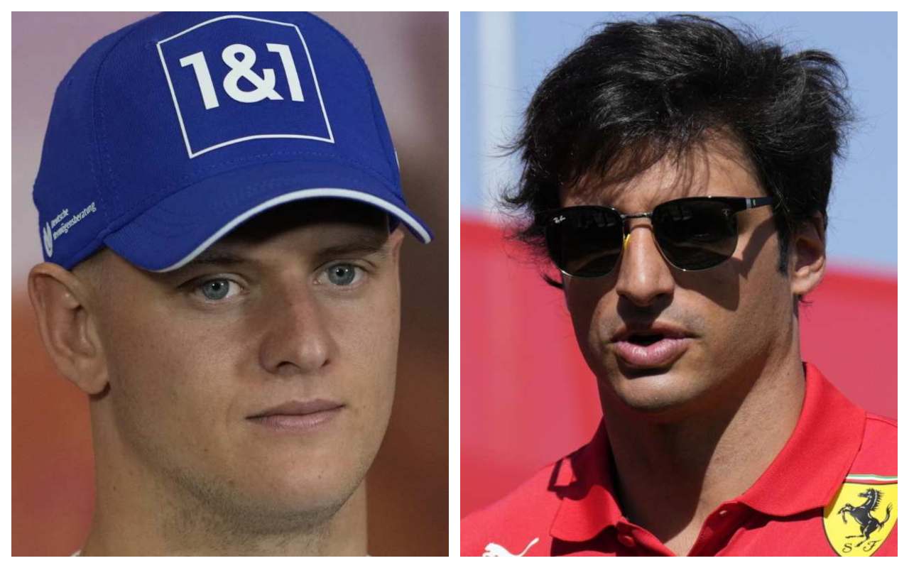 Mick Schumacher e Carlos Sainz (ANSA)