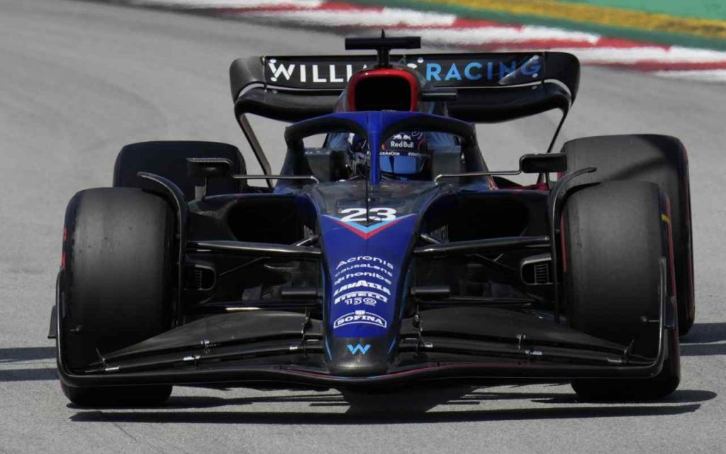 Alexander Albon sulla Williams F1 (Foto LaPresse)