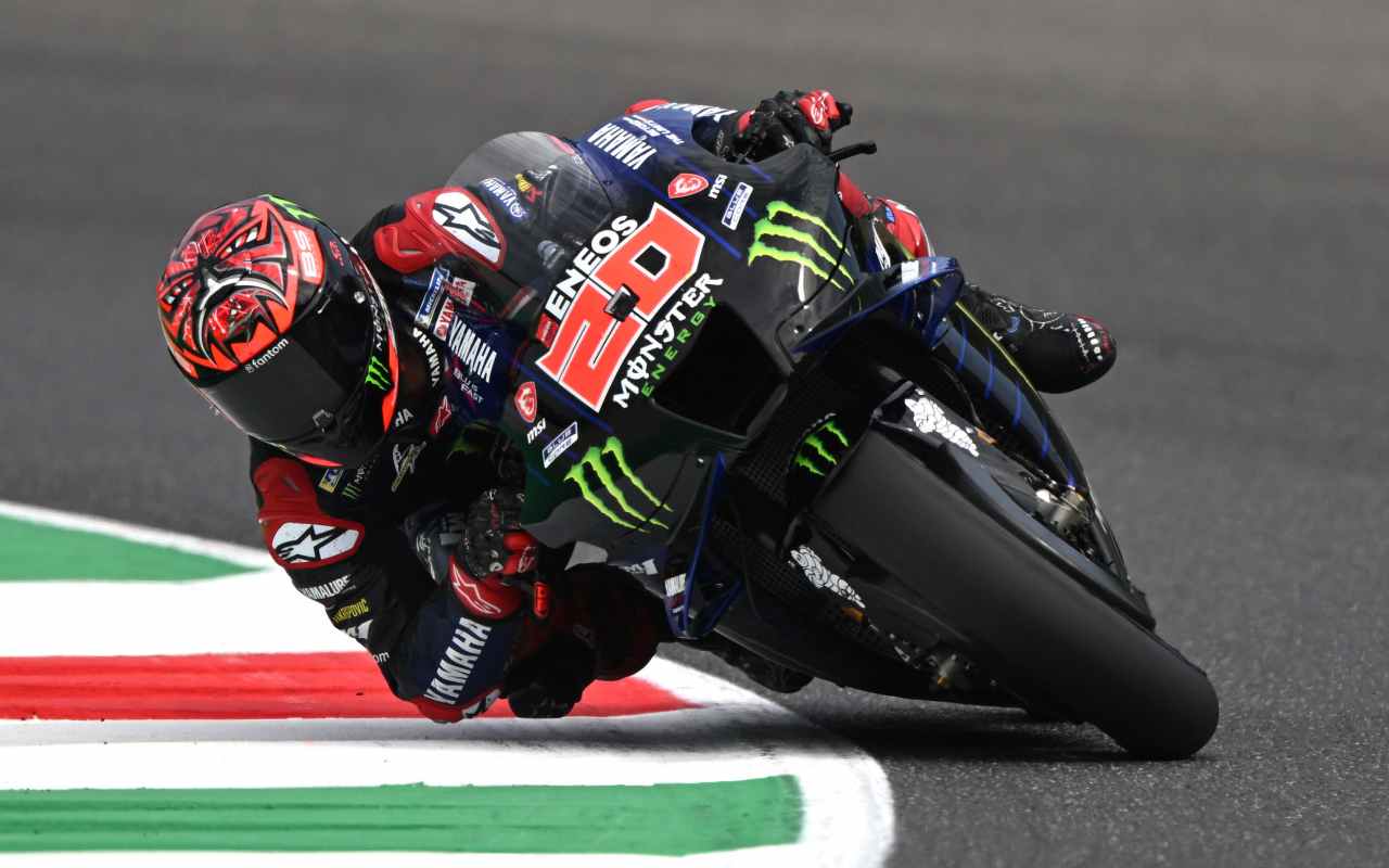 Fabio Quartararo su Yamaha M1 (ANSA)