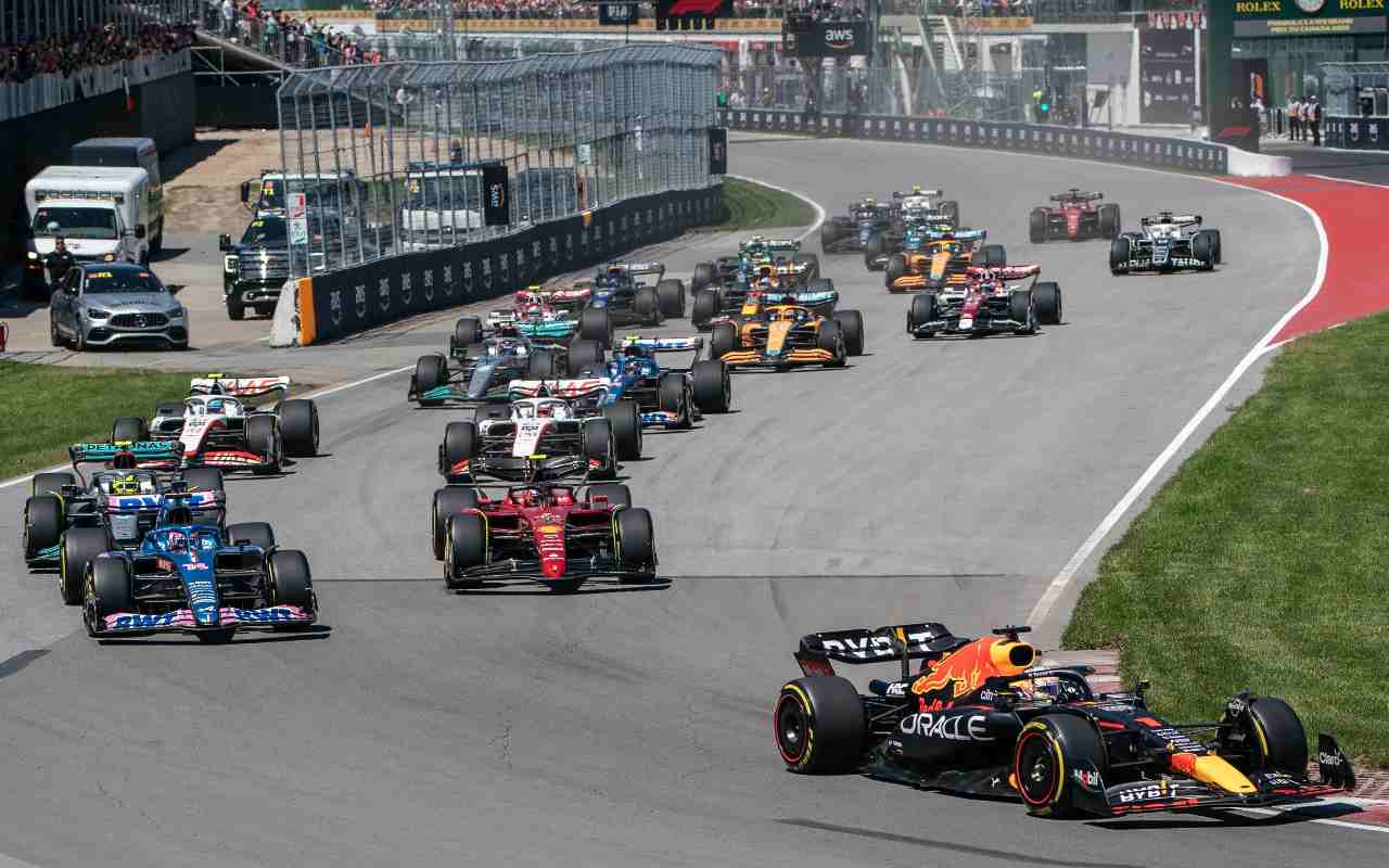 La partenza della F1 a Montreal (ANSA)