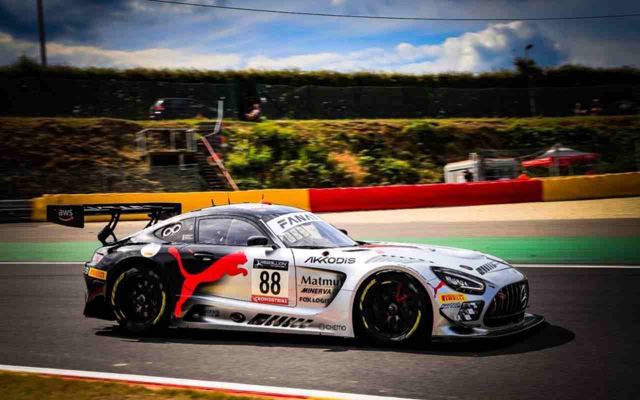 24 ore di Spa Mercedes Marciello (Twitter)