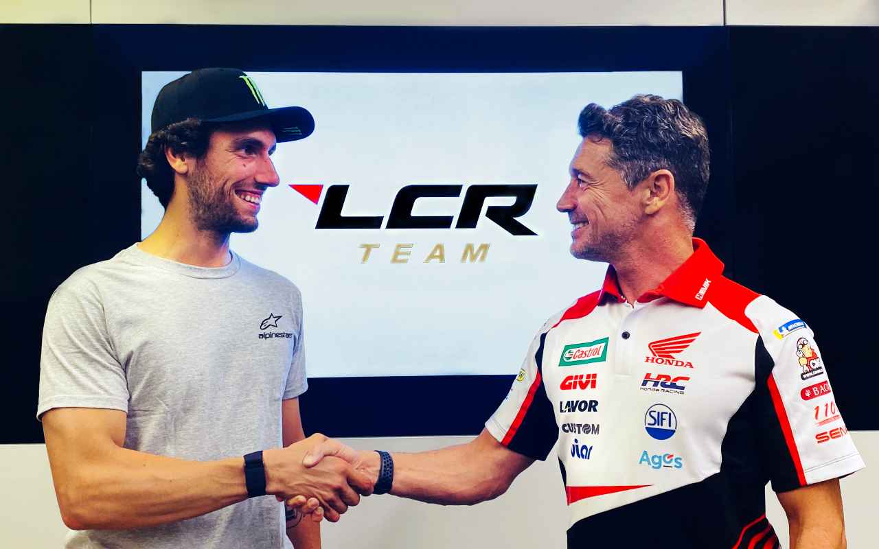 Alex Rins e Lucio Cecchinello (media press)