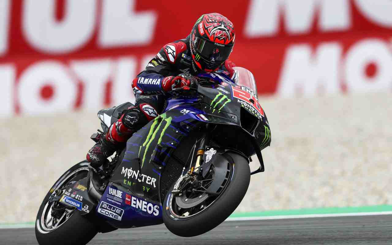 Fabio Quartararo Yamaha (foto Ansa)