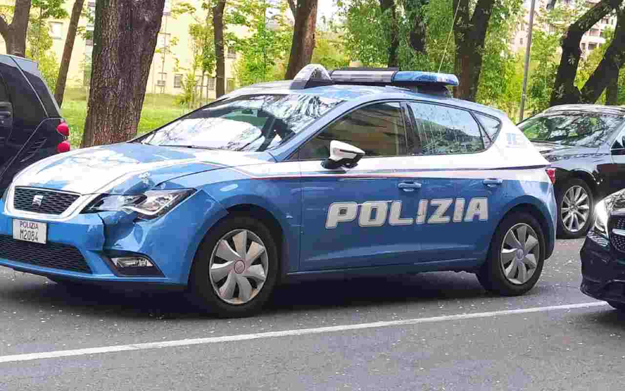 Incidente Polizia (ANSA)