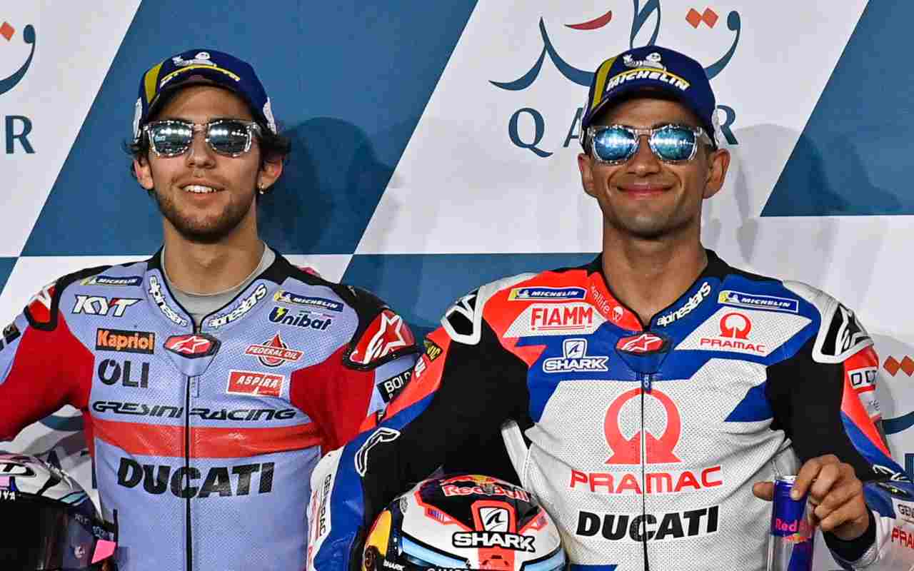 Enea Bastianini e Jorge Martin (Ansa Foto)