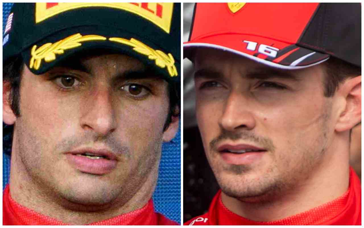 Charles Leclerc e Carlos Sainz (ANSA)